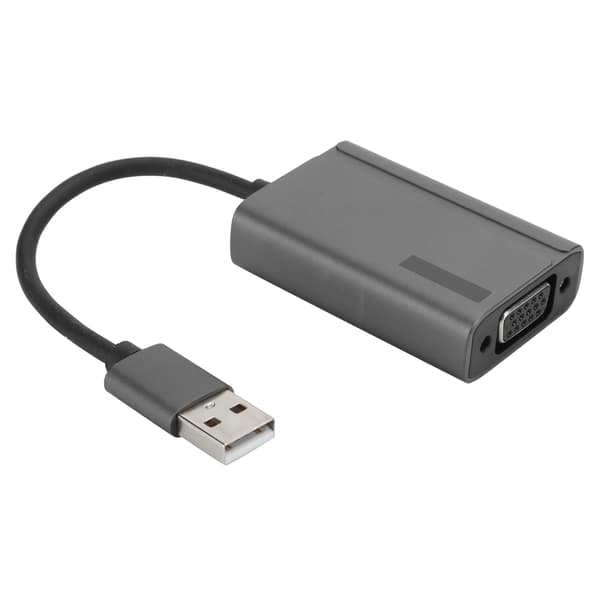 USB-VGA-sovitin liittää laitteet teräväpiirtonäyttöön tietokonetarvikkeet LC07-VGA