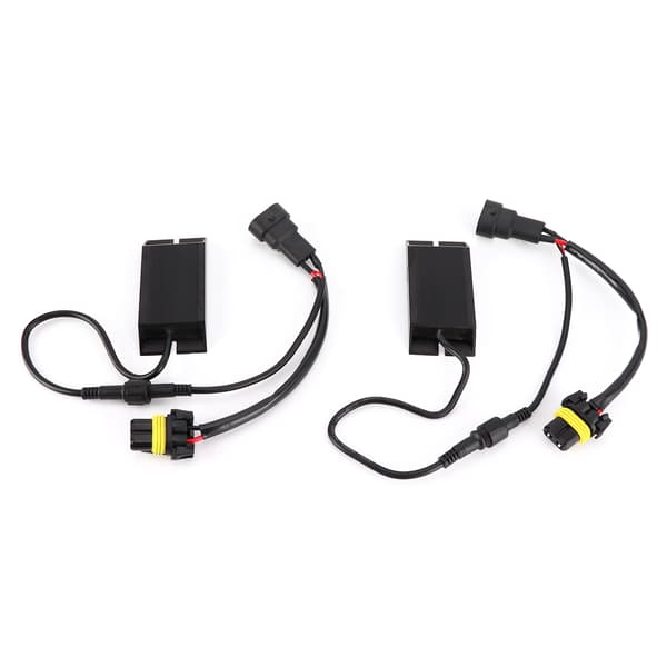 Par billight Split Modstand Decoder 9006 Sokkel Høj Effekt med Lav Arbejdsvarme DC 12V