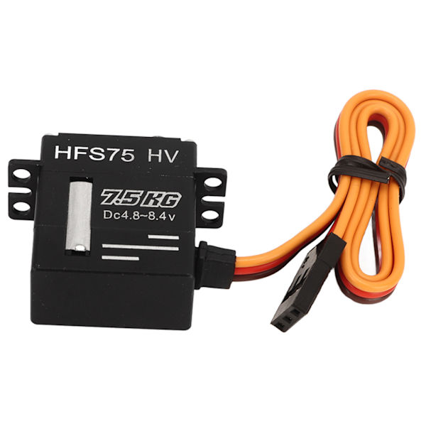 7,5 kg RC-servo helt i metall med hög vridning, ersättningsservo för fjärrstyrd bil för Traxxas TRX4M 1/18 RC-bil DC 4,8-8,4 V