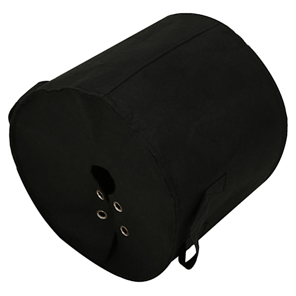 Tyk plantepose i non-woven stof til plantning af grøntsager i haven eller hjemmet (sort, 10 gallon (40Dx30H))