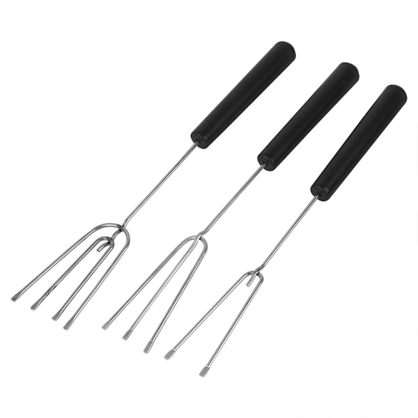 10 st DIY baktillbehör i rostfritt stål choklad doppgaffel set