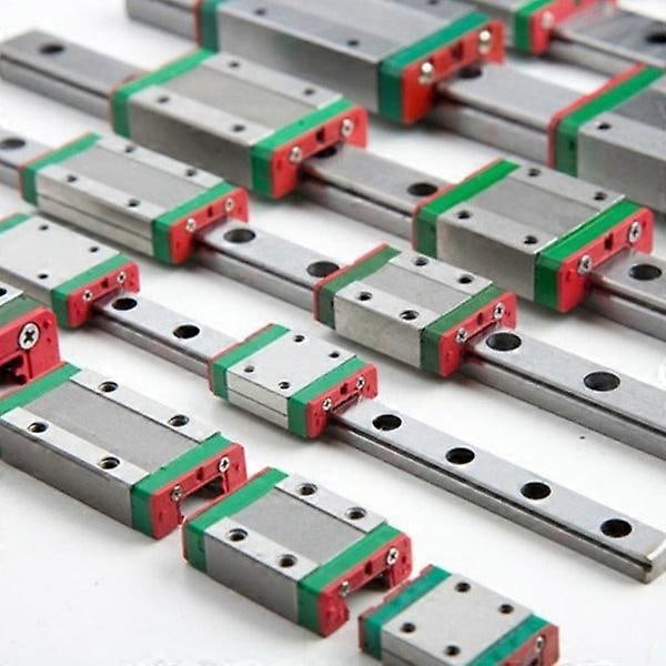Linjärskena Rostfritt Stål Bredd 12mm Slider 3D-skrivardelar