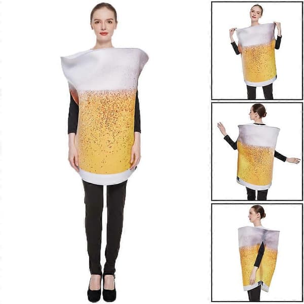 Simulaatio olutkuppi cosplay-vaatteet Halloween-lavasteet Öl muggar