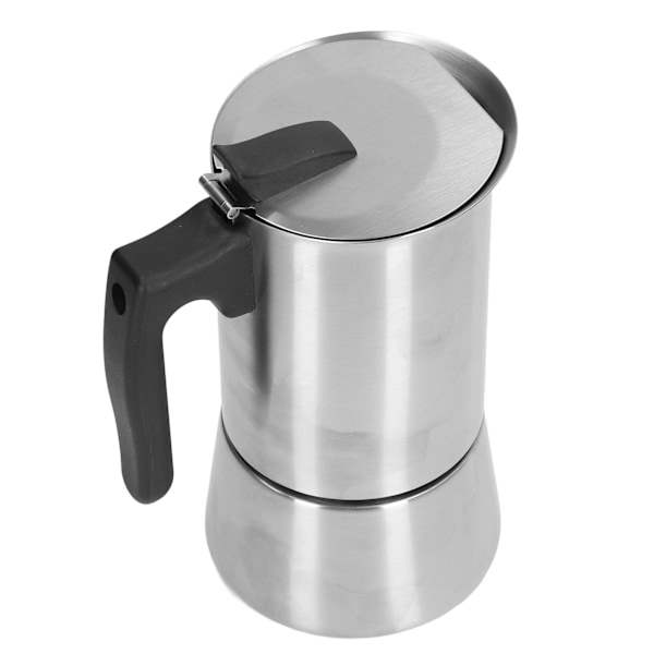 Moka Pot Espressomaskin Husholdning Rustfritt Stål Mokka Kaffe Siphon Hånd Kaffe Pot Kaffe Maskin
