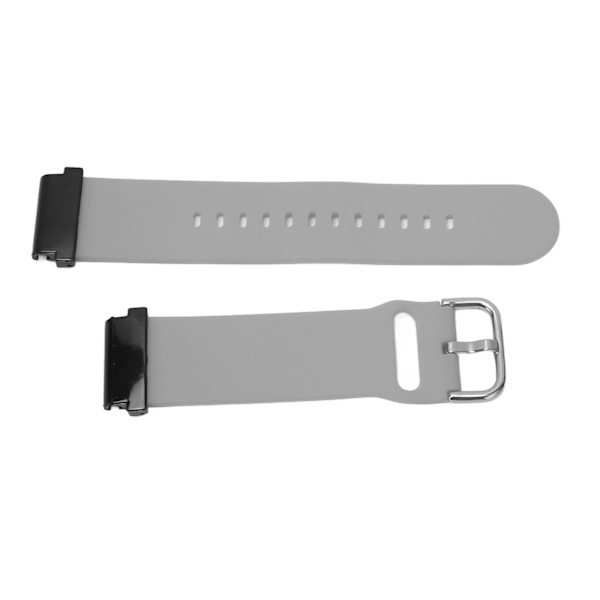 Ersättningsarmband 20 mm vattentätt mjukt watch i silikon med snabb släppning för Garmin Fenix ​​7S Grå