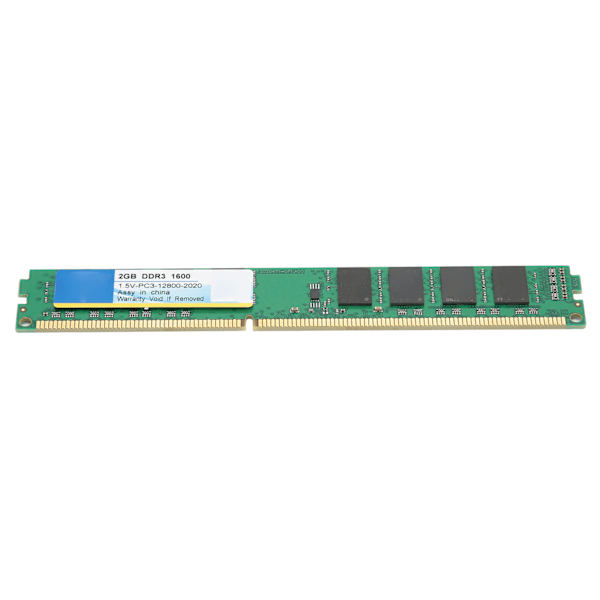 Xiede-muistimoduuli, täysin yhteensopiva Intel/AMD DDR3 2 Gt 1600 Mhz PC3-12800 1,5 V