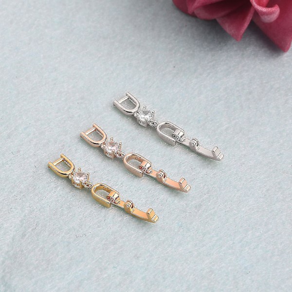 Armband- och Halsbandskedjeförlängare Set - 5 Stycken, Roséguld, 3 Färger