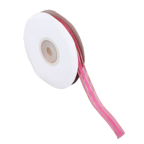 Polyester Chiffon Bånd Bryllup Satengbånd Hårtilbehør for dekorering av bukettkrans 0,4 tommer 28#