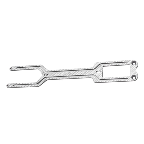 RC øverste dæk kulfiber opgradering del RC bil øverste dæk til YOKOMO YD2 Z 1/10 driftbil sølv SSG