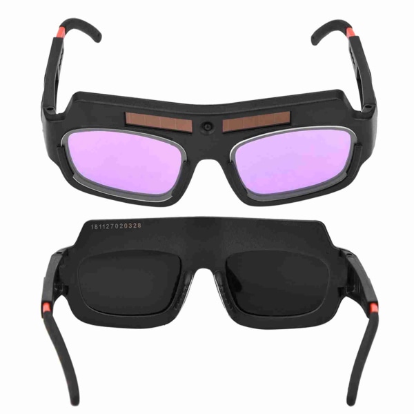 Solar Auto Darkening Beskyttende Svejsebriller Goggle til Argon Buesvejsning