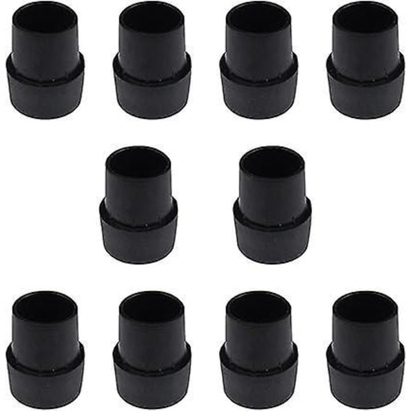 10 Pakke Sklisikre Gummiføtter for Trampoline, Trampolinetilbehør, Kraftige Gummiføtter, Lateksmateriale, Tykke og Sikre, Egnet for Trampoliner