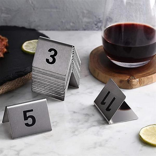 Fargerike Nummererte Bordkort for Restauranter, Bryllup, Banketter