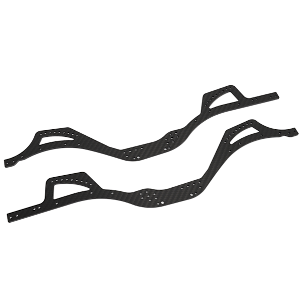 2 stk karbonfiber chassis sideplater lettvektig ubøyelig chassis rammeskinner for Axial SCX10 Pro RC Crawler Car