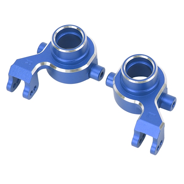 2 stk RC styrekopp i aluminiumlegering, enkel å fjerne, slitesterk, RC-bildeler for Traxxas for MAXX 2 0 for 1/10 mørkeblå