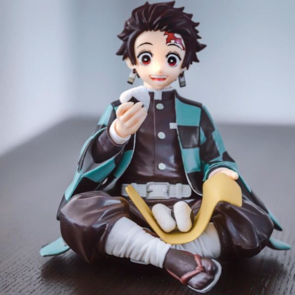 Anime-figurer Dekor Anime Cartoon Modell Bilprydnad för Sovrum Sängbord Vardagsrum