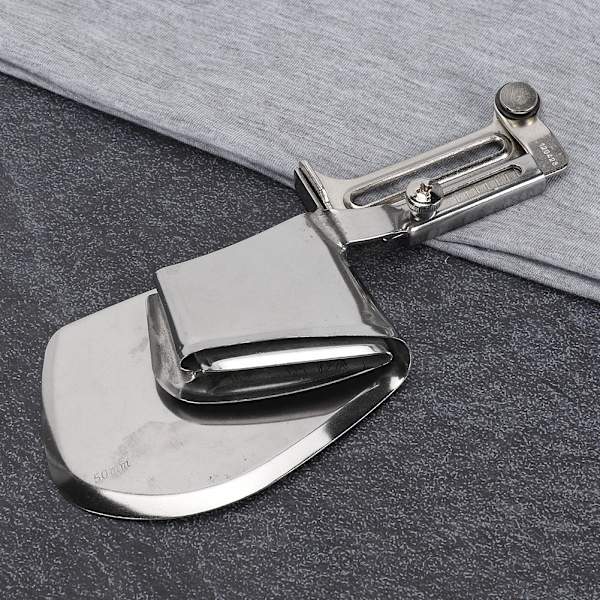Symaskinsbindare Lockstitch Pressarfot Fållare Rullad Fåll Bindningsfäste för Hemtextil Gardin 5CM