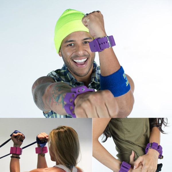 2st Justerbara handledsvikter Bärbara handled Ankelvikter Armband för träning Jogging Yoga Gymnastik Aerobics Pilates