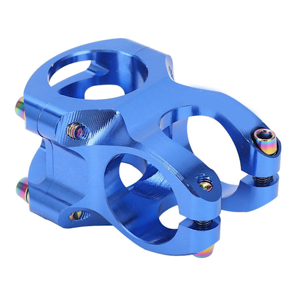 LeBycle Sykkelstyre Stem 31.8mm Kort Hul Fjellsykkel Speed Drop Stem CNC Aluminium AlloyBlå