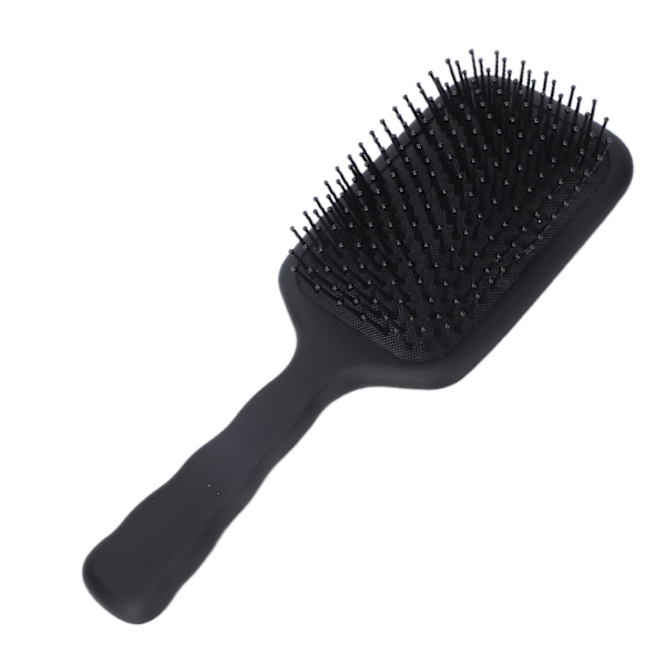 Redande hårborste Nylon Air Cushion Massagekammar för kvinnor Våt Torr Tjockt hårSvart