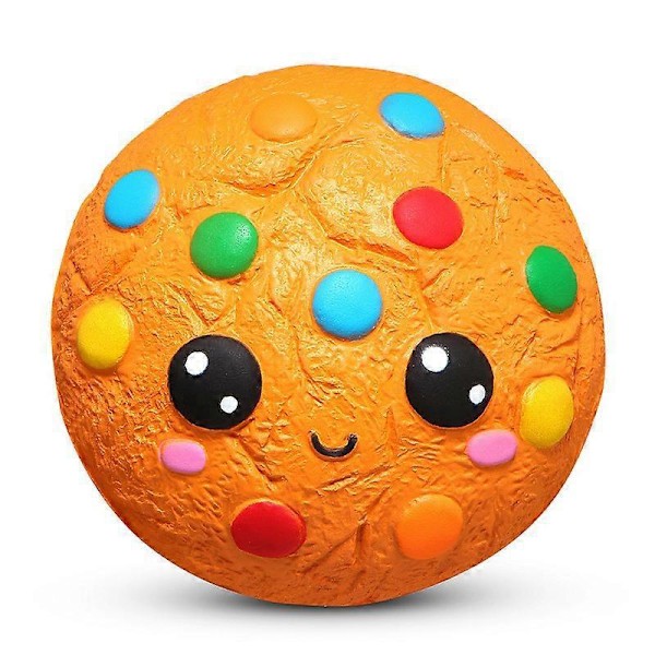 Squishies Chokladkakor Kawaii Kaka Långsamt Växande Squishies Klämleksaker Stresslindring Mjuk Presentkollektion