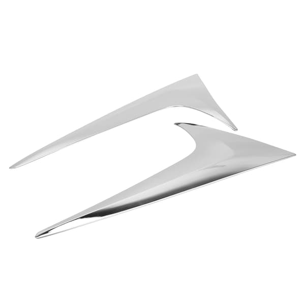 2 STK. Bil Bagrude Sidespoiler Forkromet Erstatning for Mazda CX‑5 CX5 KF 2017‑2021