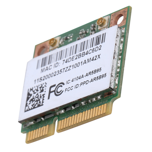 Trådløst netværkskort til HP computer 150Mbps 802.11B G/N Half Mini PCI-E Adapter AR5B95