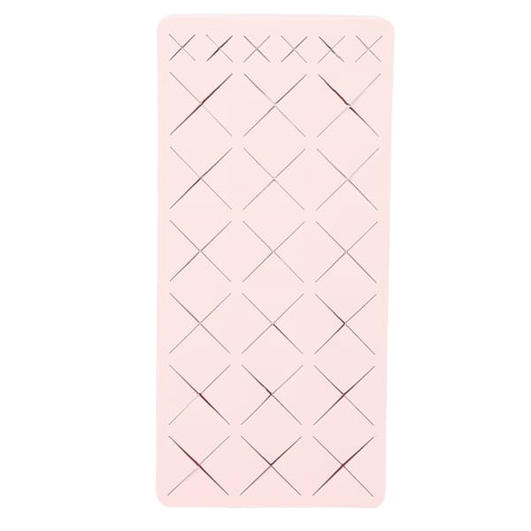 Silikone læbestiftholder 24 enheder Makeup displayetui til makeupbørste læbestift smykker negleolie Pink