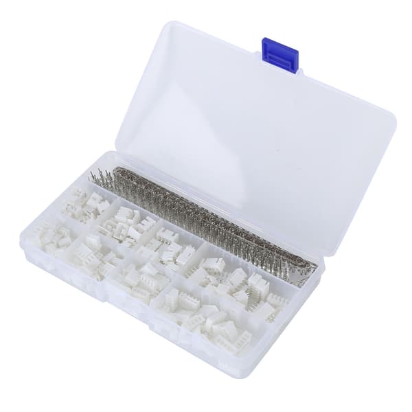 560 stk. Pin Header Terminaler Elektrisk Ledning Krympekontakt Hus Sortimentsett 2,54 mm