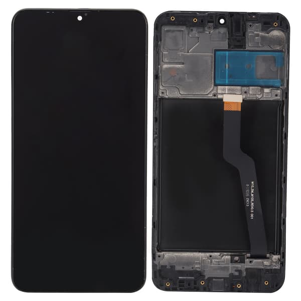 Udskiftning af skærm LCD-skærm Touch Digitizer-samling til Samsung Galaxy A105Type med ramme