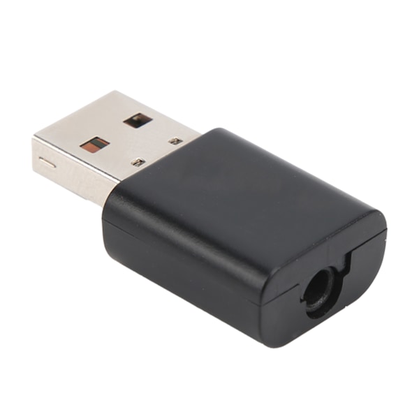 Bluetooth-adapter för bil V5.0 USB 2 i 1 sändare Plug and Play med 3,5 mm ljudkabel