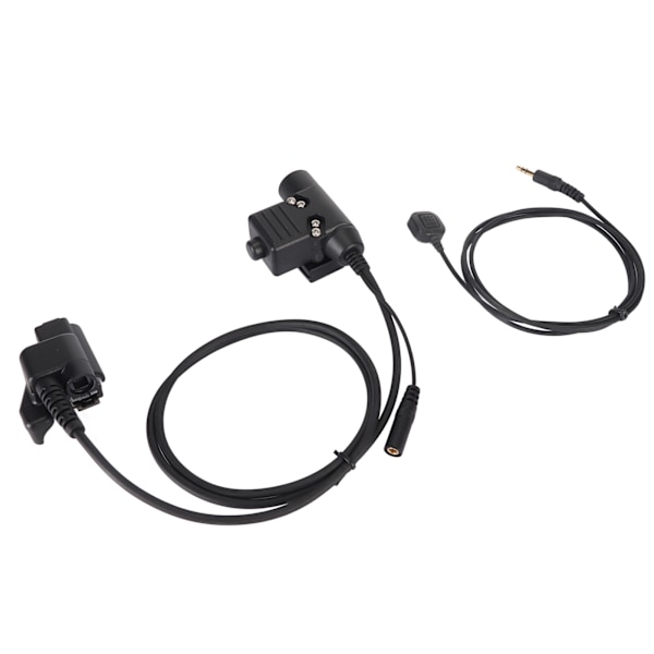 U94 PTT Adapter Holdbar Bærbar Military Intercom Headset Adapter til MOTOROLA XTS2500