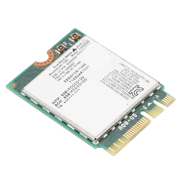 Dual Frequency Trådløst Netværkskort til Intel 7260 AC 867Mbps Specielt til Lenovo /ThinkPad