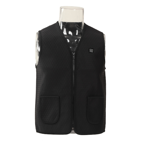 Opvarmet vest konstant temperatur 3 niveauer temperatur 5 zoner 3S opvarmning elektrisk opvarmningsvest til vinter udendørs sport XXXL