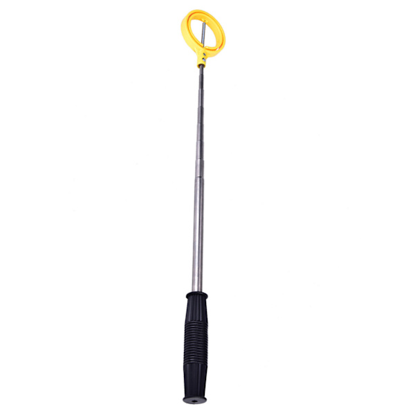 Praktisk golfplukker teleskopisk antenne ball pick up Tool Device Retriever Scoop (gul)