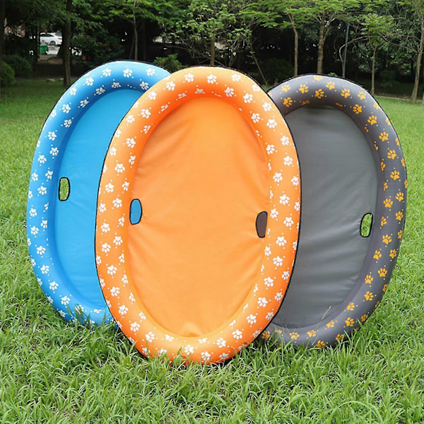 Pool Floats för Hundar, Uppblåsbar Flytande Madrass för Husdjur, Hund Flytflotte, Poolleksaker Pool Float för Hundar Under 40kg
