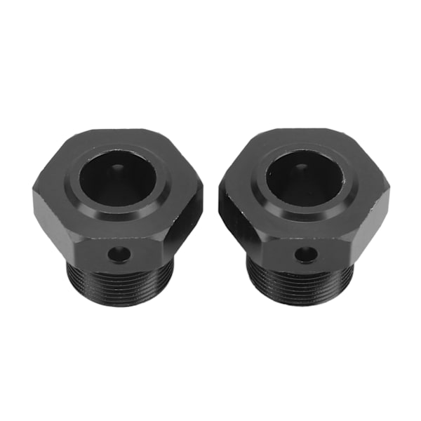 2 kpl RC alumiininen pyörän kuusiokolokeskiö 24mm alumiiniseos vakaa RC 24mm pyörän kuusiokolokeskiö ARRMA 1/5 Outcast Kraton 8s musta