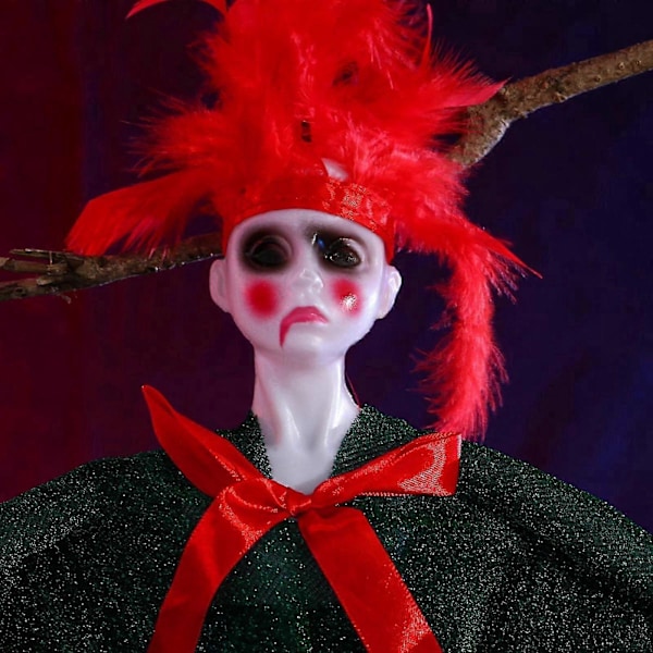 Halloween roikkuva aavekoriste takapihan juhlatarvikkeisiin ulko- ja sisätiloihin oranssi ZD.16 vihreä