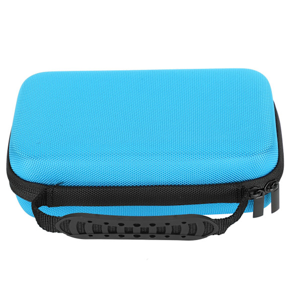 Stationery Bag MultiFunction Portable MultiPurpose LargeCapacity Pens Storage Case(Blue )