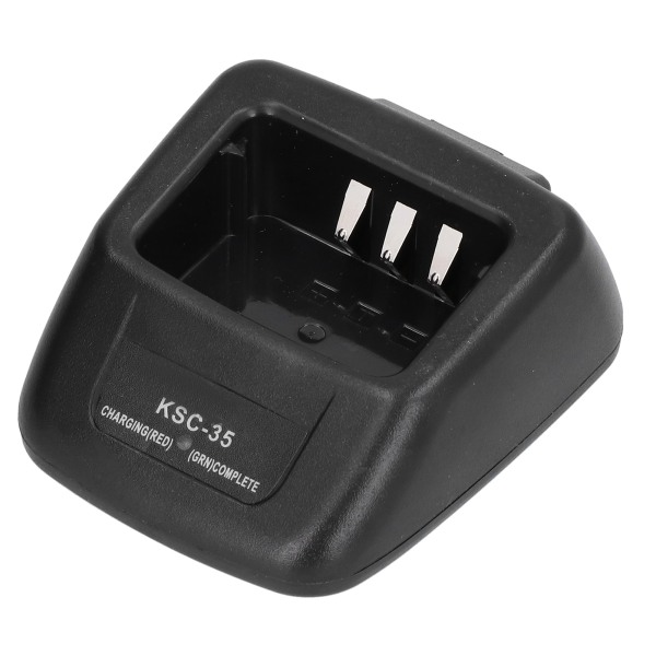 Walkie Talkie Lader Dock for Kenwood TK-U100 TK3000 TK2312 TK3312 TK2400 KNB-65L/63L Batteri 110-240V (EU-plugg )