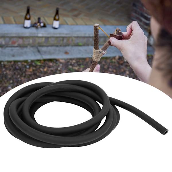 1 / 3 / 5M naturligt mjukt latex slangband Rörband för jaktskytte (5m)