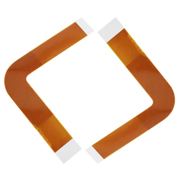 2 stk. 7W pickup laserlinse fladt bånd flexkabel reparationsdel til PS2