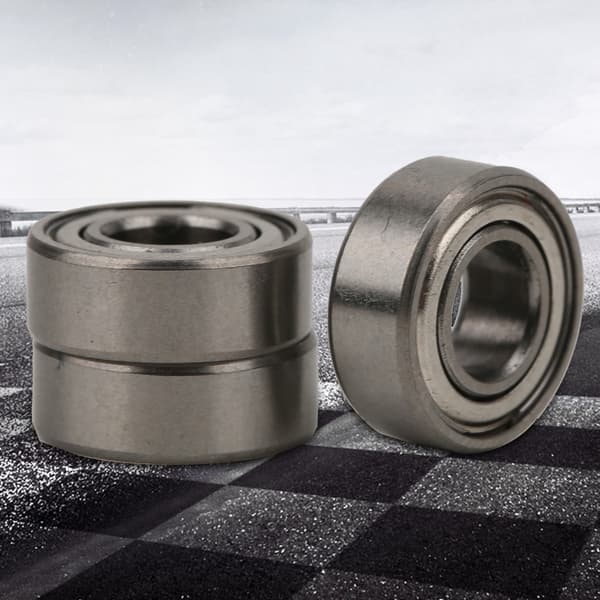 Metallforseglet lagerkit tilbehør for Tamiya CC01 1/10 RC Bil Sølv Gråsølv grå