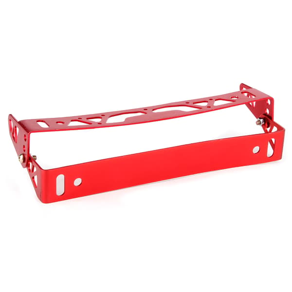 Bil Universal Aluminium Legering Justerbar Nummerplade Ramme Holder Udskiftning