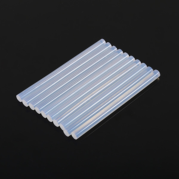 10 kpl Bulk New Melt Stick 7mm x 100mm Craft sähkötyökalujen lämmitysliimakoneeseen
