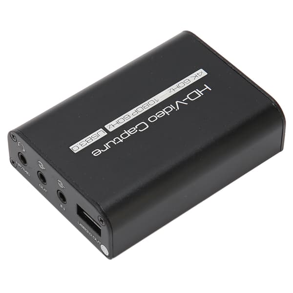 4K Ljud Video Capture Card 1080P USB 3.0 HD Multimedia Interface Video Capture Enhet för PS5 Dator Kamera