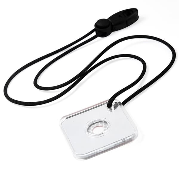 Utomhusöverlevnad Akryl Reflektor Signalspegel Säkerhet med Lanyard visselpipa