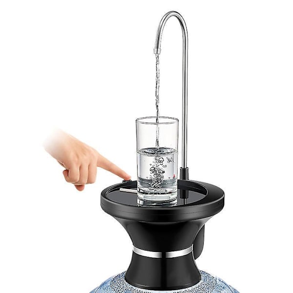 Elektrisk Vattenpump - USB Laddningsbar, för 1-5 Gallons Vattenkannor, Automatisk och Stabil