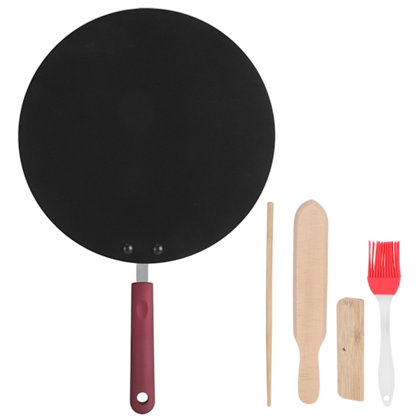 Bärbar Crepe Maker Non-Stick Stekpanna Pannkaka Griddle Pan Mini Cooking Tool