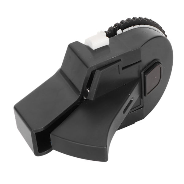 Prægeetikettemaskine Blækfri Nem betjening Ergonomisk design Bærbar etiketfremstillingsprægemaskine med bånd til Craft DIY Sort