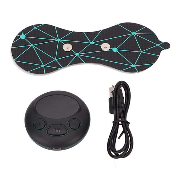 Cervical Massager Patch USB Bärbar Muddring Meridianer lindrar trötthet Lätt USB Uppladdningsbar Muskel Massager